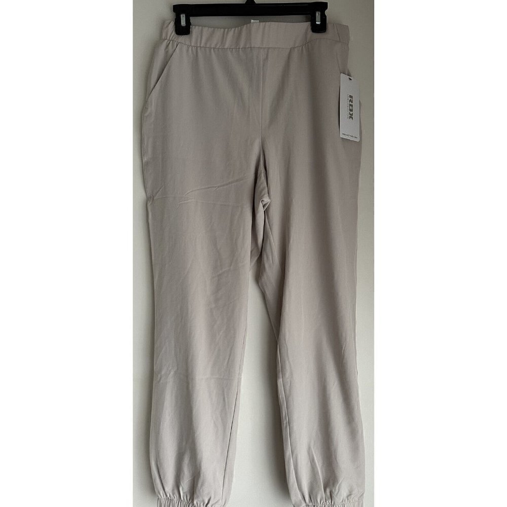 NEW RBX Active Womens medium beige‎ soft-lined jogger pants style CR7053